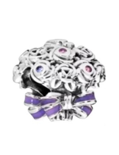 Charms fioletowy bukiet...