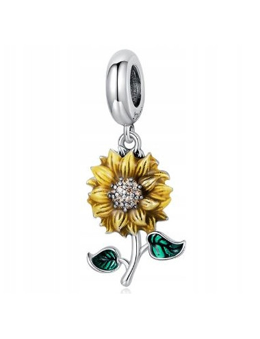 Charms zawieszka słonecznik...