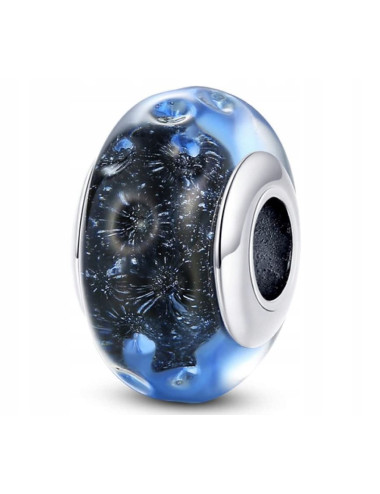 Charms Murano niebieski...