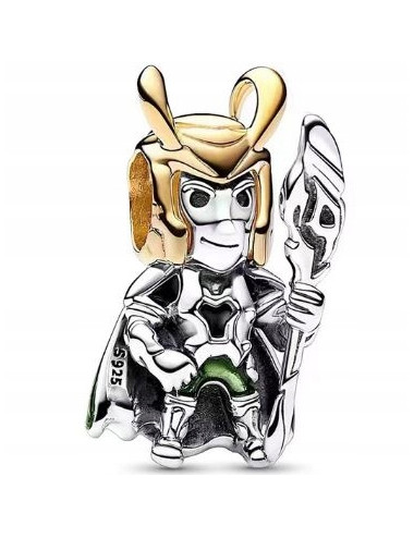 charms Marvel Loki srebro 925