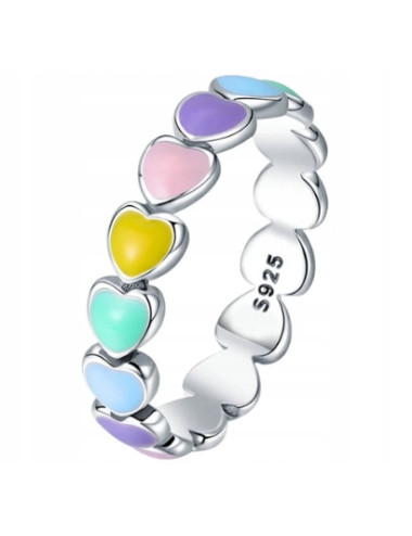 pierścionek kolorowe...