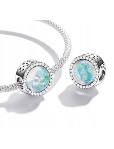 Charms srebrny murano...