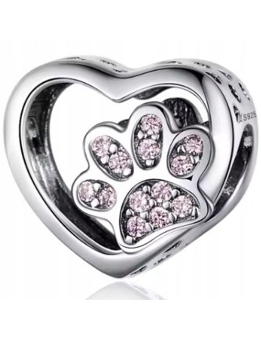 charms ze srebra beads kot...