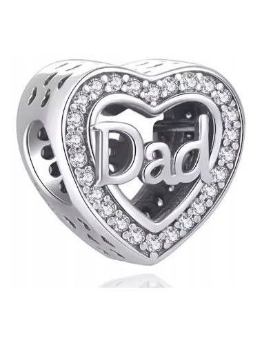 charms ze srebra beads Dad...
