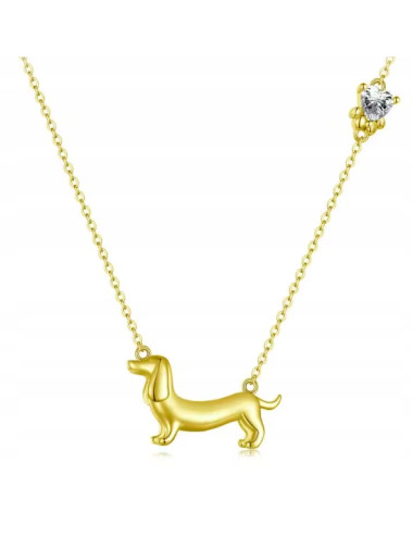 złoty naszyjnik pozłacany 3...