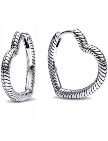 kolczyki serca ze srebra...