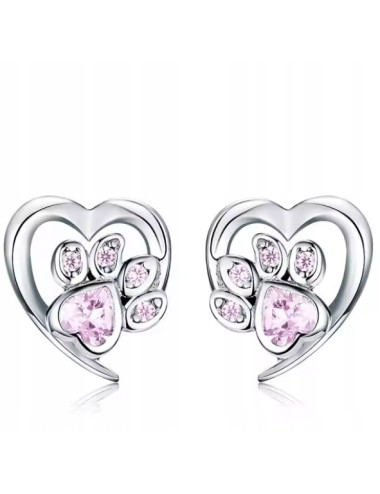 srebrne kolczyki błyszczące...